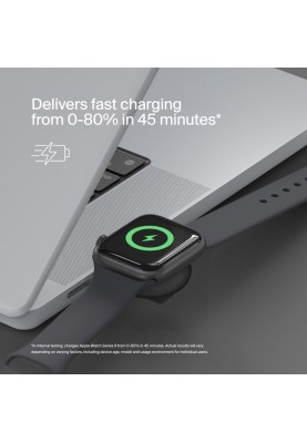 Belkin Зарядний пристрій бездротовий USB-C Apple Watch Charger, чорний