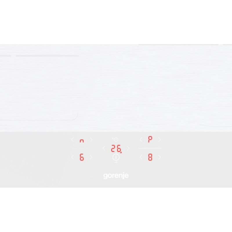 Gorenje Варильна поверхня індукційна, 60см, TouchControl, PowerBoost, блокування, білий