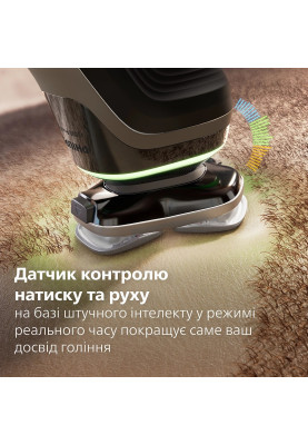 Philips Бритва електр. Series i9000 Prestige Ultra, бритв.головок-3, Li-Ion, сух.+волог., індикатор заряду, твердий чохол, хром