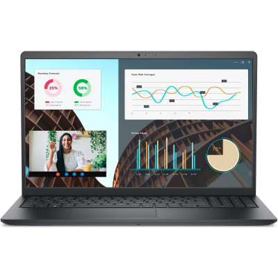 Dell Ноутбук Dell Vostro 3530 15.6" FHD AG, Intel i5-1334U, 16GB, F512GB, UMA, Lin, чорний