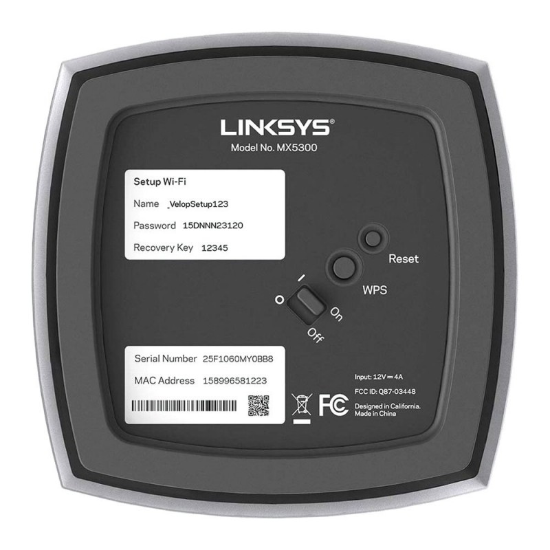 Linksys WiFi-система VELOP MX5300 WiFi 6 AX5300