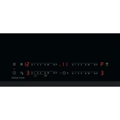 Electrolux Варильна поверхня індукційна, 60см, Fry sensor, Hob2Hood, чорний