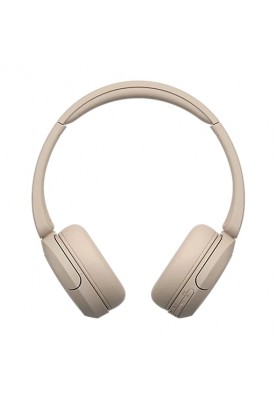 Sony Навушники On-ear WH-CH520 BT 5.2, SBC, AAC, Wireless, Mic, Бежевий