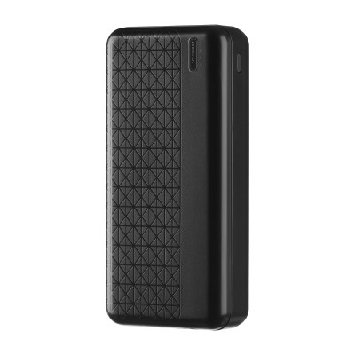 2E Портативний зарядний пристрій 20000mAh, Geometry, PD+QC 3.0 18W, black