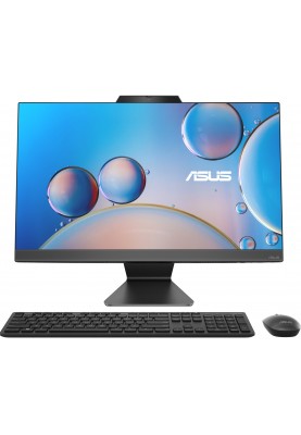 ASUS Комп'ютер персональний моноблок M3402WFAK-BPC0150 23.8" FHD AG, AMD R3-7320U, 8GB, F512GB, UMA, WiFi, кл+м, без ОС, чорний