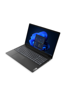 Lenovo Ноутбук V15-G4 15.6" FHD IPS AG, AMD R3-7320U, 16GB, F256GB, UMA, DOS, чорний