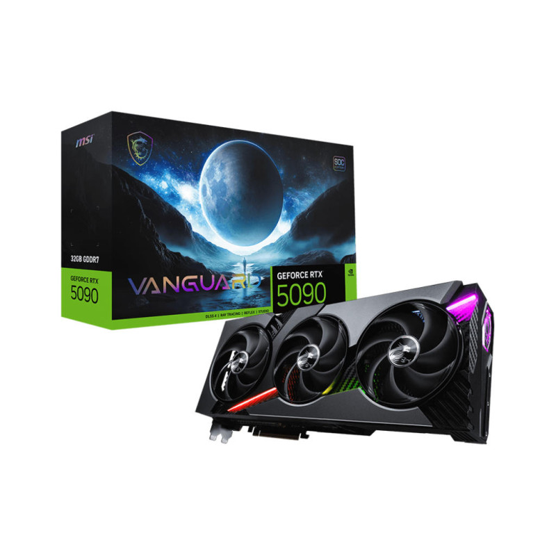 MSI Відеокарта GeForce RTX 5090 32GB GDDR7 VANGUARD SOC