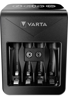 VARTA Зарядний пристрій Varta Lcd Plug Charger 4хNI MH AA2600 мА•рік