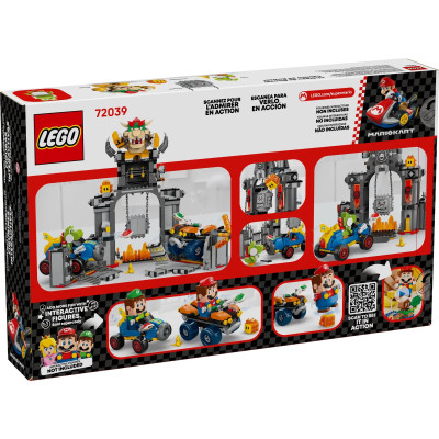 LEGO Конструктор LEGO Super Mario Mario Kart – Bowser та його замок