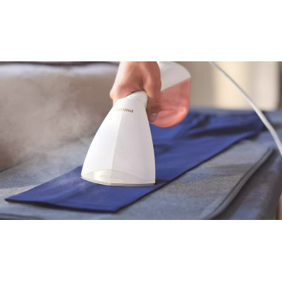 Philips Відпарювач компактний 8000 Series, 1600Вт, 230мл, постійна пара - 32гр, керам. підошва, білий