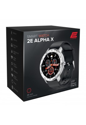 2E Смарт-годинник Alpha X 46 mm Silver