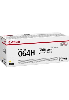 Canon Картридж 064H MF832Cdw/LBP722Cdw Yellow (10500 стор.)