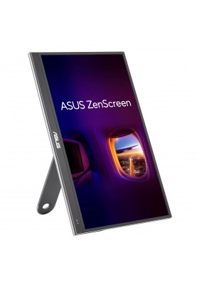 ASUS Монітор портативні 15.6" ZenScreen MQ16AHE mHDMI, USB-C, OLED, 1ms, DCI-P3 100%, HDR10, Cover