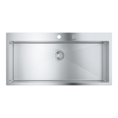 Grohe Мийка кухонная K800, нерж.сталь, прямокут., без крил, 1024x510x200мм, чаша - 1, врізна, нержавіюча сталь