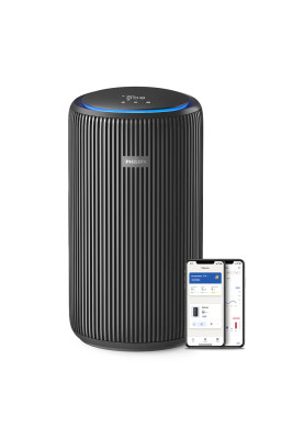 Philips Очисник повітря PureProtect 3200, 135м2, 520м3/год, HEPA +вугільний фільтр, Wi-Fi, 5 режими, синьо-сірий
