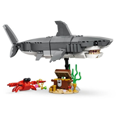 LEGO Конструктор LEGO Creator Люта акула зі скринею скарбів