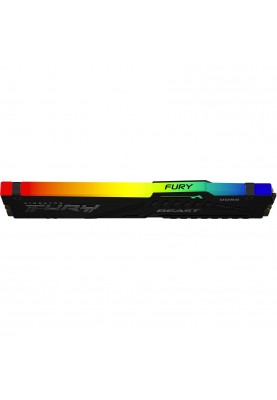 Kingston Пам'ять до ПК DDR5 6000 16GB FURY Beast Black RGB