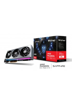 SAPPHIRE Відеокарта Radeon RX 7900 XTX 24GB GDDR6 Nitro+ Gaming OC VAPOR-X