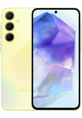 Samsung Смартфон Galaxy A55 5G (A556) 6.6" 8/256ГБ, 2SIM, 5000мА•год, лимонний