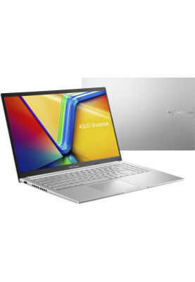 ASUS Ноутбук Vivobook 15 M1502YA-BQ161 15.6" FHD IPS, AMD R7-7730U, 16GB, F512GB, UMA, NoOS, Сріблястий