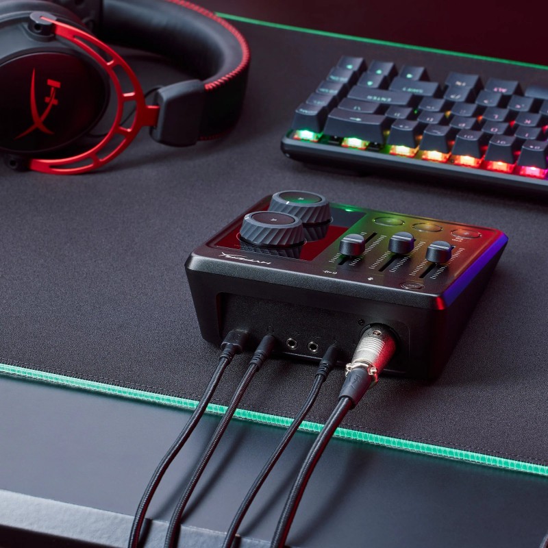 HyperX Пульт керування аудіо Audio Mixer Black