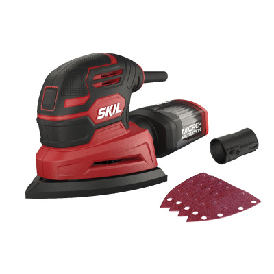 Skil Шліфмашина вібраційна 7260 AA 100Вт платформа 151х102 24000кол·хв 0.8кг
