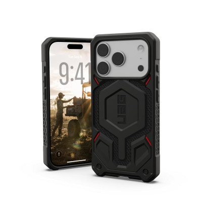 UAG Чохол для iPhone 17 Pro, Monarch Pro MagSafe, Kevlar Black
