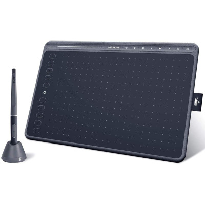 Huion Графічний планшет 10"x6.35" HS611, USB-C, сірий