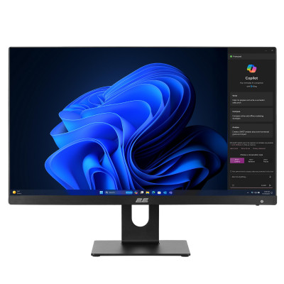 2E Комп'ютер персональний моноблок 2E Rational K6 23.8" FHD IPS Intel i3-12100, 16Gb, F256GB, UMA, H610, K6.610, 120W, Win11PE, чорний