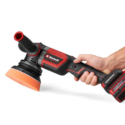 Einhell Шліфмашина полірувальна ексцентрікова акумуляторна Einhell Professional CP-EP 18/125 Li BL-Solo 18В 125мм 500-3800об/хв 2.11кг Einhell Шліфмашина полірувальна ексцентрікова акумуляторна Einhell Professional CP-EP 18/125 Li BL-Solo 18В 125мм 500-3800об/хв 2.11кг