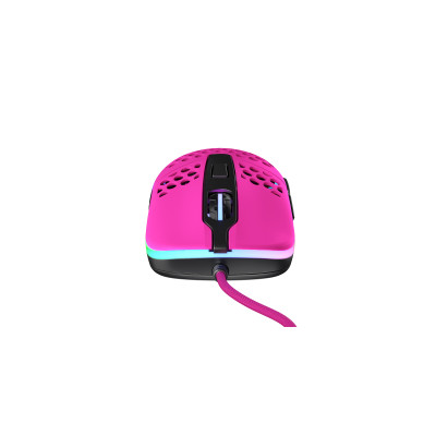 Cherry Xtrfy Миша M42 RGB USB Pink