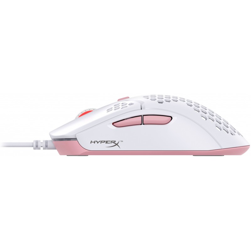 HyperX Миша Pulsefire Haste USB, White/Pink