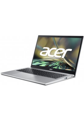 Acer Ноутбук Aspire 3 A315-59 15.6" FHD IPS, Intel i7-1255U, 32GB, F1TB, UMA, Lin, сріблястий