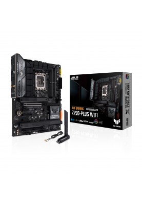 ASUS Материнська плата TUF GAMING Z790-PLUS WIFI D4 s1700 Z790 4xDDR4 M.2 HDMI DP Wi-Fi BT ATX