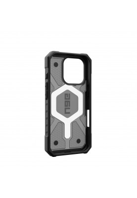 UAG Чохол для iPhone 16 Pro, Pathfinder Clear Magsafe, Ash