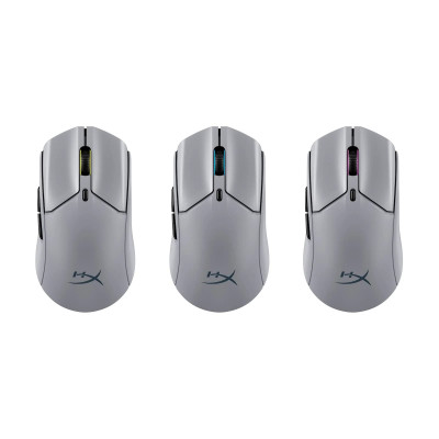 HyperX Миша Pulsefire Haste 2 Pro, RGB, USB-A/WL/BT, чорний