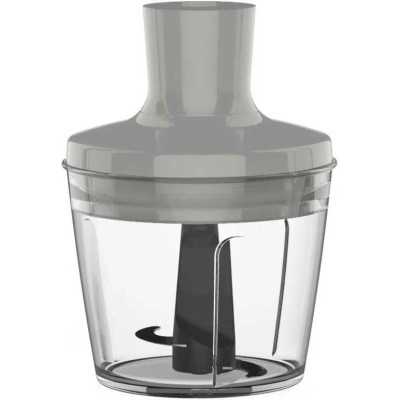 Tefal Блендер заглибний Quickchef+ 1000Вт, 3в1, чаша-800мл, чопер-500мл, турборежим, сріблясто-сірий