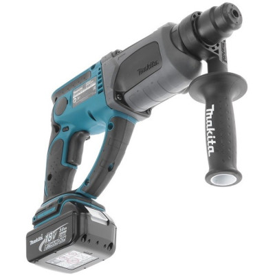 Makita Перфоратор DHR202RFJ акумуляторний, SDS+, 2Дж, LXT 18