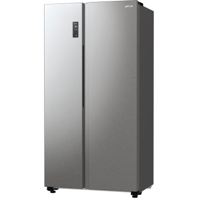 Gorenje Холодильник SBS 179х67х92см, 2 двері, 356(191)л, А++, NF+, Інв. , зона св-ті, зовн. диспл, матовий сірий Gorenje Холодильник SBS 179х67х92см, 2 двері, 356(191)л, А++, NF+, Інв. , зона св-ті, зовн. диспл, матовий сірий