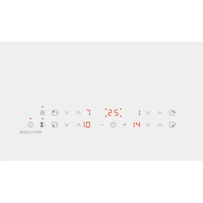 Electrolux Варильна поверхня індукційна, 60см, розширена зона, білий Electrolux Варильна поверхня індукційна, 60см, розширена зона, білий