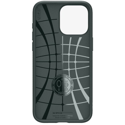 Spigen Чохол для Apple iPhone 15 Pro Liquid Air, Abyss Green