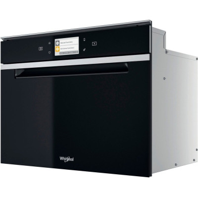 Whirlpool Мікрохвильова піч вбудована, 40л, електронне упр., 900Вт, гриль, дисплей, конвекція, чорний