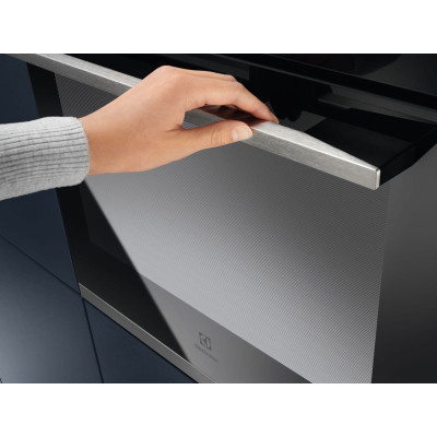 Electrolux Духовий шафа електричний, 72л, A+, пара, дисплей, конвекція, телескопічні напрямні, чорний
