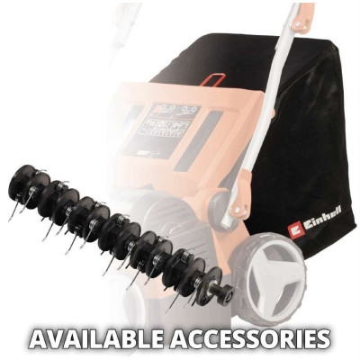 Einhell Аератор-скарифікатор акумуляторний GE-SC 36/35 Li-Solo 36В 35см безщітковий ножі 16шт 9.94кг (без АКБ та ЗП) Einhell Аератор-скарифікатор акумуляторний GE-SC 36/35 Li-Solo 36В 35см безщітковий ножі 16шт 9.94кг (без АКБ та ЗП)