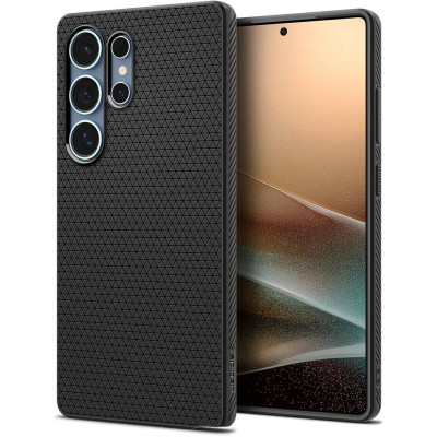 Spigen Чохол для Samsung Galaxy S25 Ultra, Liquid Air, Matte Black