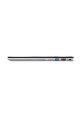 Acer Ноутбук Chromebook Spin CP314-2HN 14" WUXGA IPS Touch, Intel i3-N305, 8GB, F256GB, UMA, ChromeOS, сріблястий
