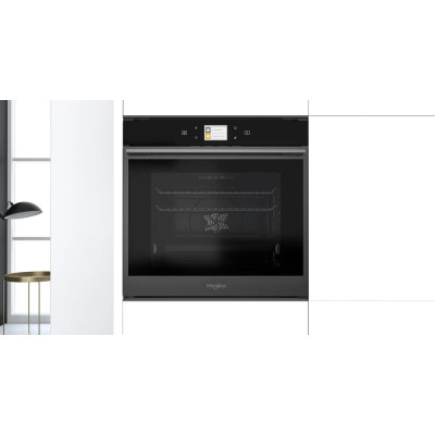 Whirlpool Духовий шафа Whirlpool електричний, 73л, A+, дисплей, конвекція, телескопічні напрямні, чорний
