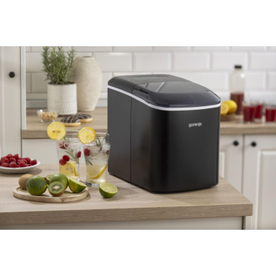 Gorenje Льодогенератор побутовий, 15кг/добу, 2,2л, чорний