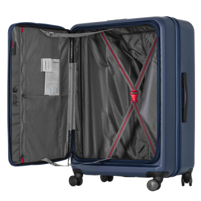 Wenger Валіза Wenger Skyon Hardside Large, велика, полікарбонат, TSA, 4 колеса, розширення, темно-синій Wenger Валіза Wenger Skyon Hardside Large, велика, полікарбонат, TSA, 4 колеса, розширення, темно-синій