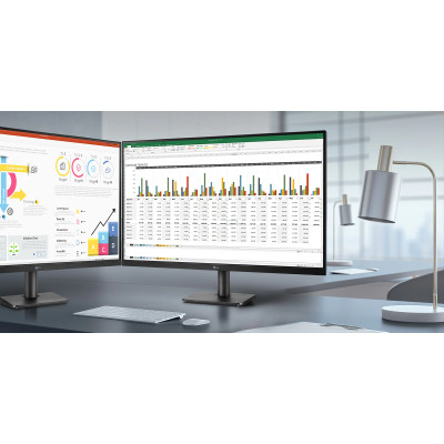 LG Монітор 27` 27MP400-B D-Sub, HDMI, IPS, FreeSync
